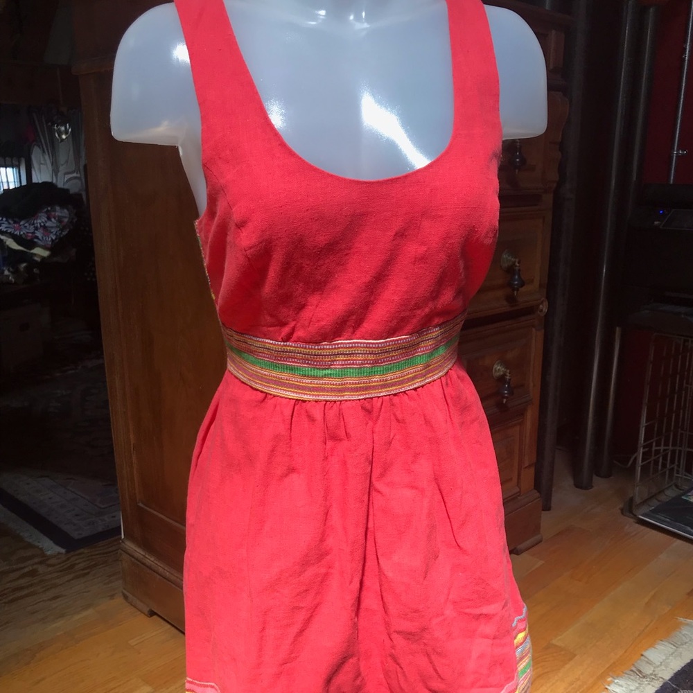 Urban Outfitters Linen/Cotton Dress .  Small. - Picture 2 of 8